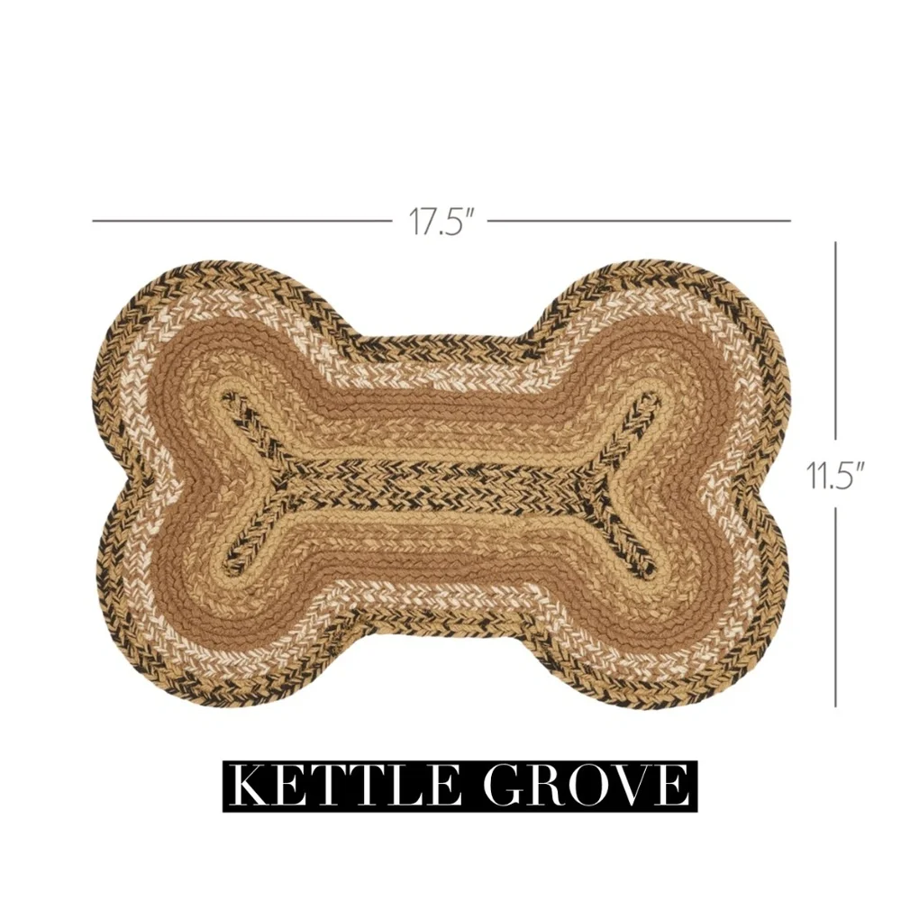 Dog Bone Rug Various Colors
